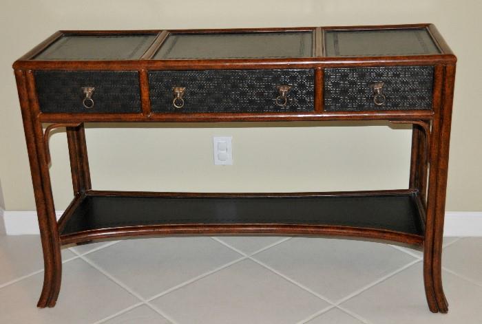 Sofa or console table - solid wood, mint condition, 50 x 16