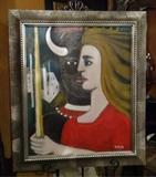 ORIGINAL PEDRO ORTIZ CUBAN PAINTING