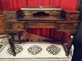 ANTIQUE SPINET STYLE DESK