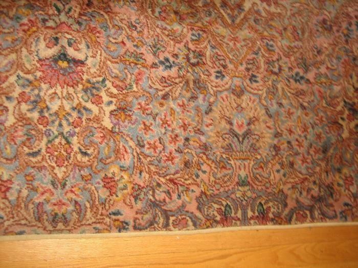 KARISTAN RUG. VERY LARGE AREA RUG, MEASUREMENTS TO COME: $2,200