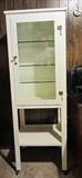 Vintage medical cabinet in wonderful condition. The cabinet is available for early purchase for $1200.