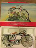 Mint condition model of Schwinn Black Phantom bicycle with original box. Priced at $80.