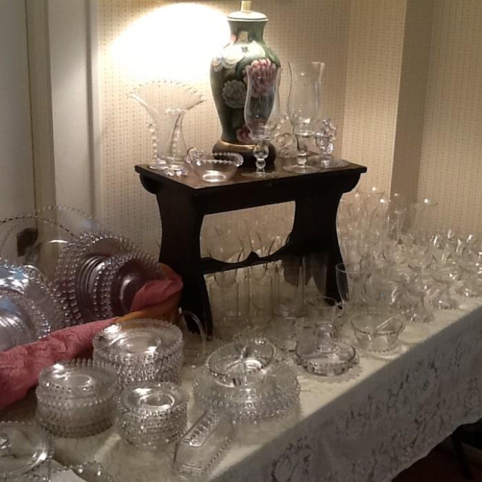 Imperial Glass "Candlewick" Dishes and Glassware