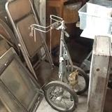 Vintage golf bag cart