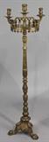 http://www.invaluable.com/auction-lot/ecclesiastical-heavy-brass-floor-candelabra-1225-c-59443bca17 Ecclesiastical Heavy Brass Floor Candelabra