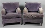 http://www.invaluable.com/auction-lot/pair-of-donghia-lavender-upholstered-velvet-club-1064-c-d66424191c Pair Donghia Club Chairs