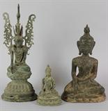 http://www.invaluable.com/auction-lot/three-encrusted-figures-of-seated-buddha-1302-c-ec743c9904 Buddha Figures