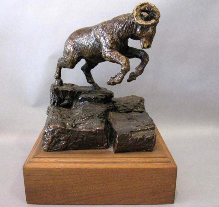 Wally Shoop Bronze, Rocky Mountain Big Horn
