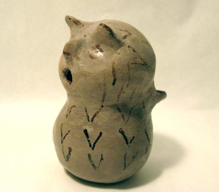 Pueblo Peoples, New Mexico, burnished ceramic animal form effigy pot