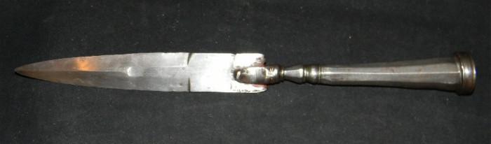 Indo-Persian Spear Tip with Provenance through  Val Forgett