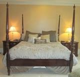 Four Poster Bedroom Suite from Bassett Furniture
