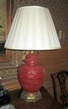 Cinnabar Lamp