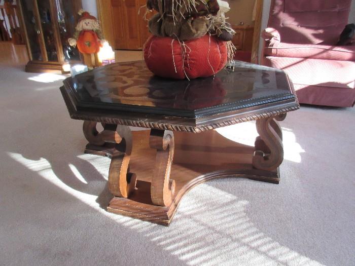 COFFEE TABLE WITH MARBLE