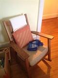 ANTIQUE OAK ROCKER
