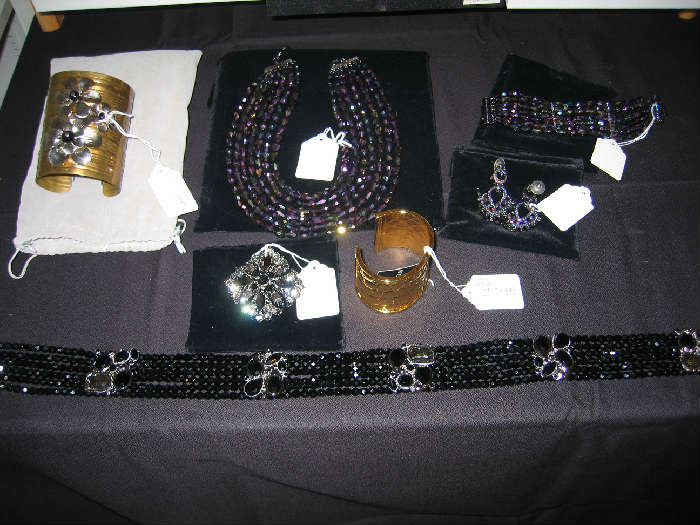 ST. JOHN BELT, NECKLACE, EARRINGS, & BRACELET