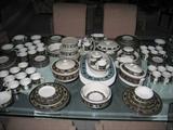 LARGE SET OF MIKASA CHINA (PATTERN ARABELLA)