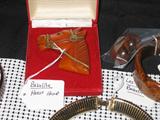 BAKELITE HORSE HEAD PIN