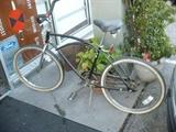 Bike with fat wheels.