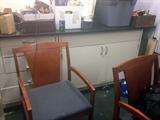 Metal storage units from school science dept.