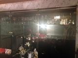 contemporary black china cabinet