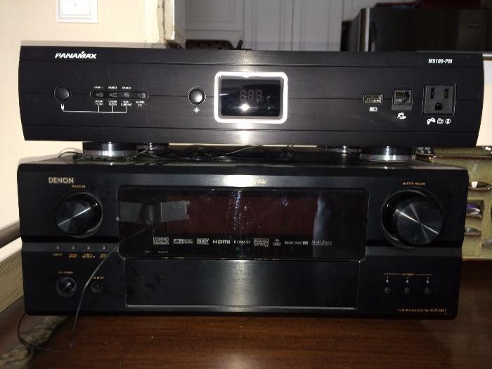 DENON, Panamax, and Definitive Technology A/V Equipment