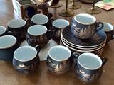 Antique Tea Set Service for 12 Made in Japan