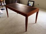 Wood Desk, inlay top, Copeland Furniture Bradford, Vermont