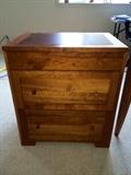 Solid Wood 3-Drawer Filing Cabinet , Wood Furniture by Copeland, Bradford, Vermont
