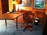 STOW DAVIS EXECUTIVE DESK 1950’S