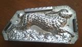 ANTIQUE CHOCOLATE BUNNY RABBIT MOLD BY JABURG BROTHERS NY