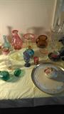 Victorian Period Glass & Porcelain