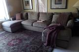 CRATE AND BARREL SECTIONAL