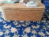 Wicker coffee table