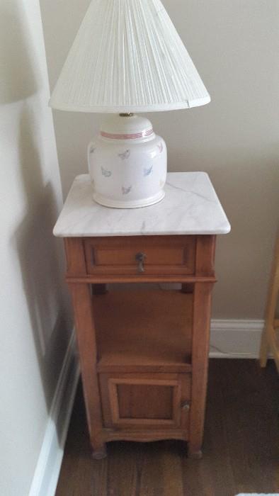 Late 19th-century early 20th century French bedside table