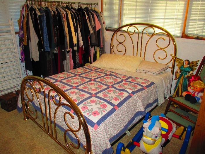 Very clean clothing and bed 