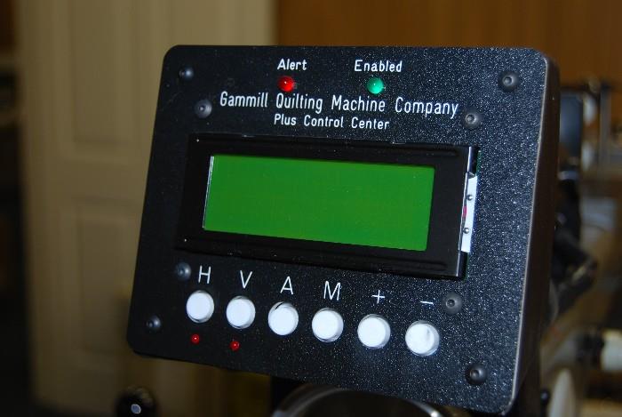 Gammill quilting machine plus control center