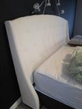King headboard and bed
