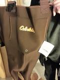Brand new, never used, Cabela's chest waders in original box.