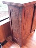 Side view of Javanese cabinet.
