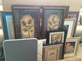 Great selection of FRAMED artwork and wall hangings!