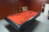 Really Nice Pool Table With Red Felt!