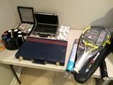 Gaming Pieces...  Tennis Racquets...