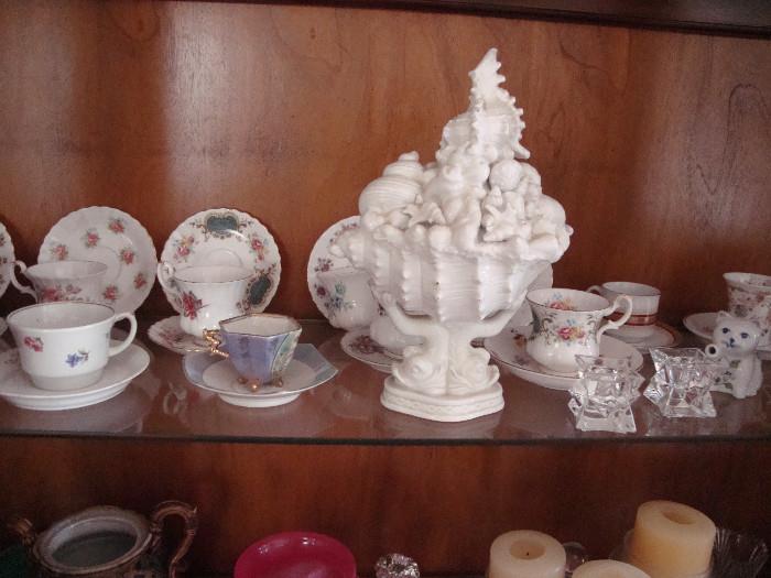 Lots of collectible china pieces