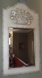 SHABBY CHIC FRENCH SALON MASSIVE MIRROR