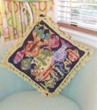 TAPESTRY FISH "ESCHER" PILLOW