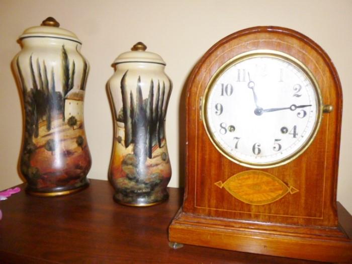Several nice old clocks