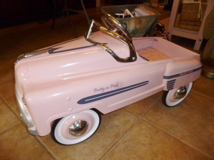 Mary Kay Pink Pedal Car
