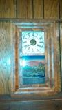 Seth Thomas Ogee Clock w/ Image of the McClean Asylum in Massachusetts.