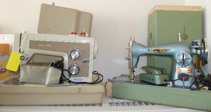 Vintage Kenmore & Home Mark Portable Sewing Machine