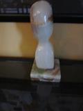 Original Alabaster Statue by Michael Wehrstedt, signed.  His art being sold in many studios including a major studio in California.  Please look up this renowned artist.